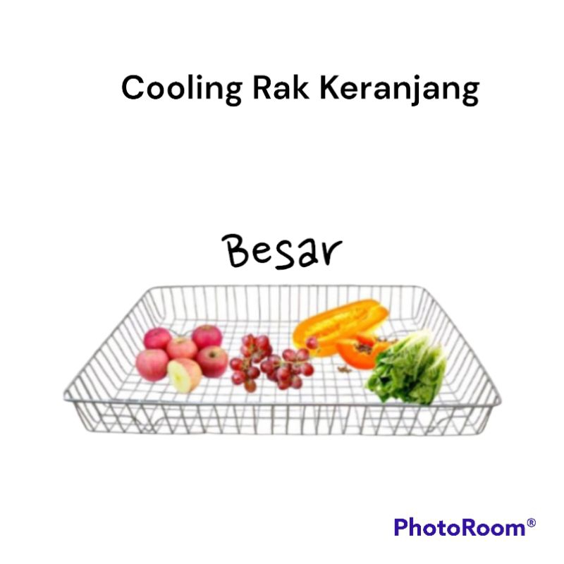 Cooling Rak Keranjang Wadah Peniris Minyak Keranjang Saringan Minyak Peniris sayuran Termurah