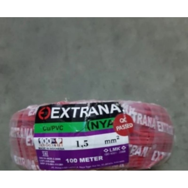 kabel extrana NYA 1,5mm 100m