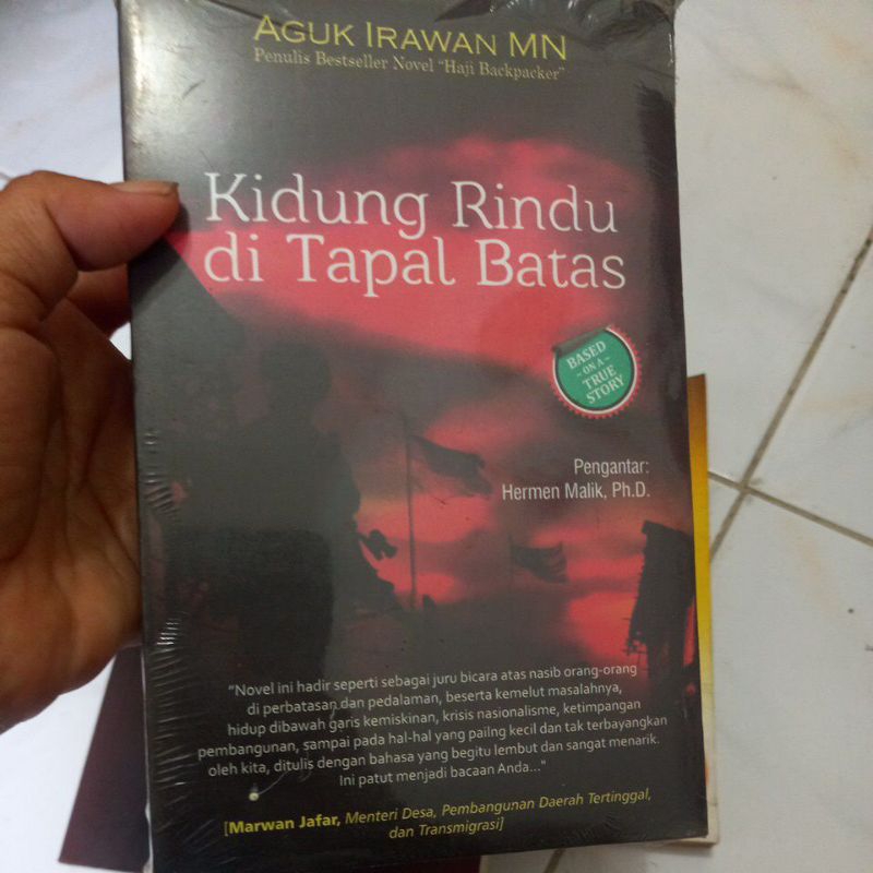 NOVEL KIDUNG RINDU DI TAPAL BATAS. AGUK IRAWAN