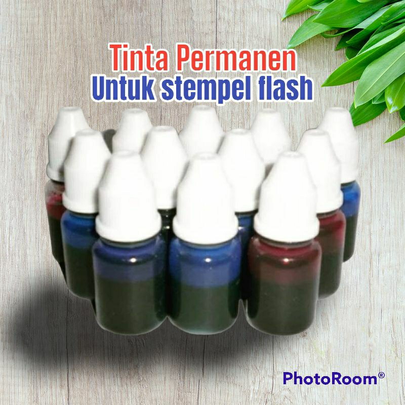 Jual Tinta Permanen Untuk Stempel Flash Tinta Stempel Plastik Tinta Stempel Sterofom Tinta 9790