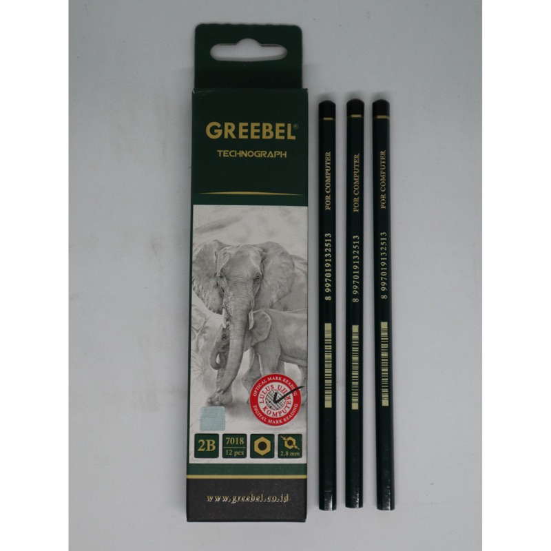 

Pensil Greebel 2B