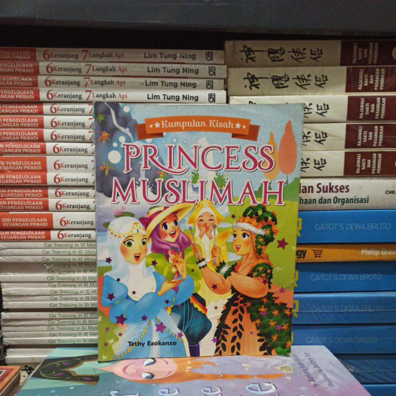 BUKU ORIGINAL KUMPULAN KISAH PRINCESS MUSLIMAH TETHY EZOKANZO BEKAS