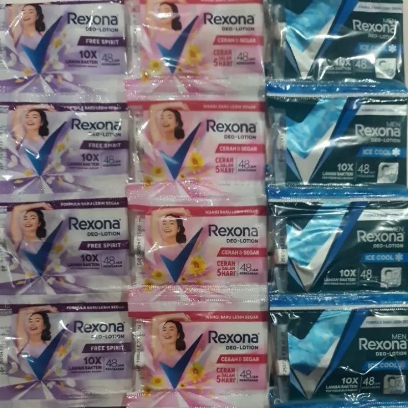 Rexona Sachet Renceng 12 Pcs