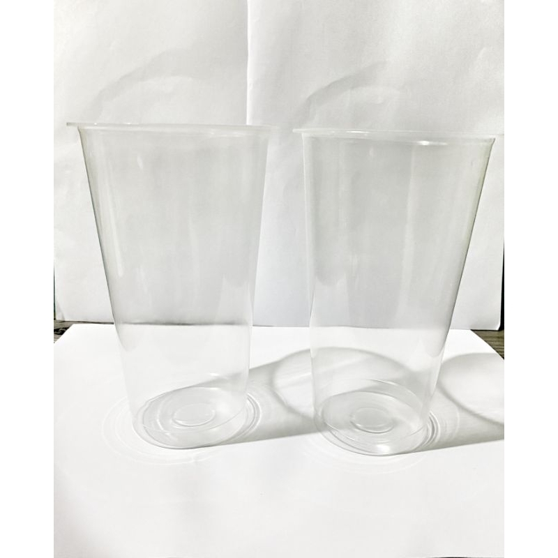 gelas plastik cup 22oz isi 50pcs
