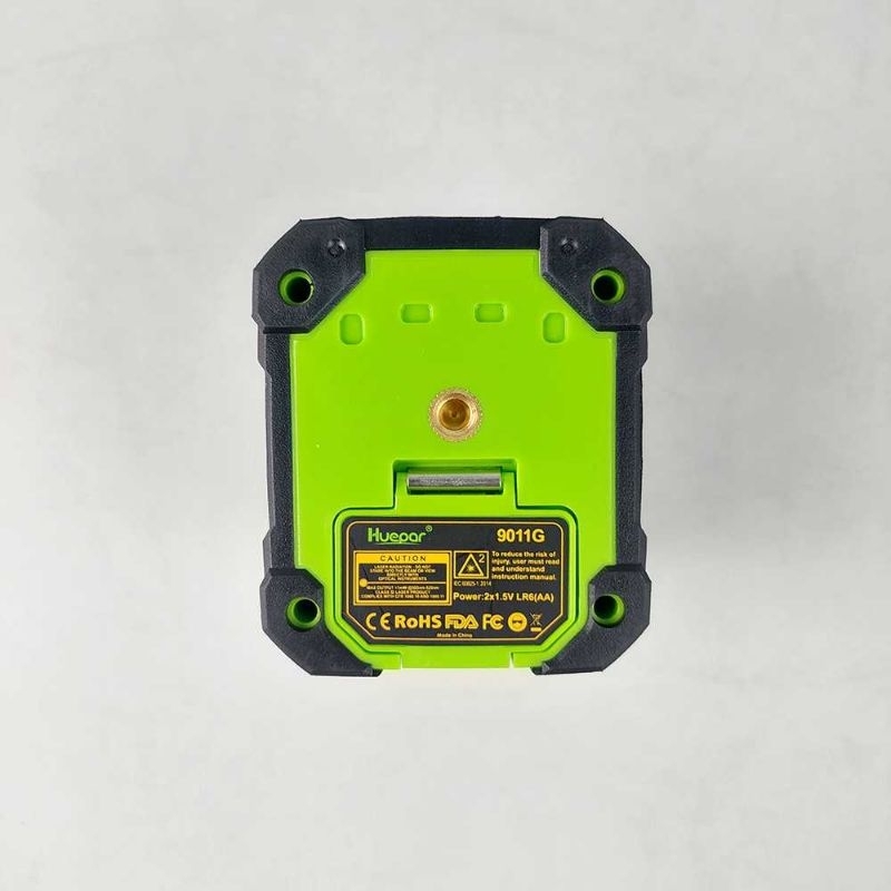 Huepar Laser Level Mini Green Beam 2 Line Self Leveling Magnetic Base - 9011G