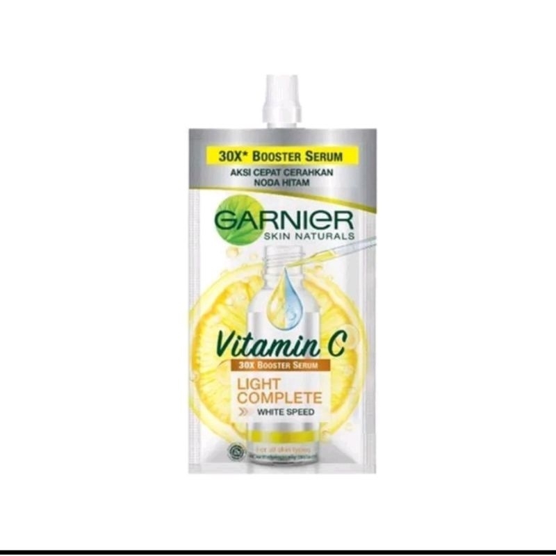 [SACHET] Garnier Serum | Booster Serum Garnier Vit C | Serum Garnier Sakura 7.5ml