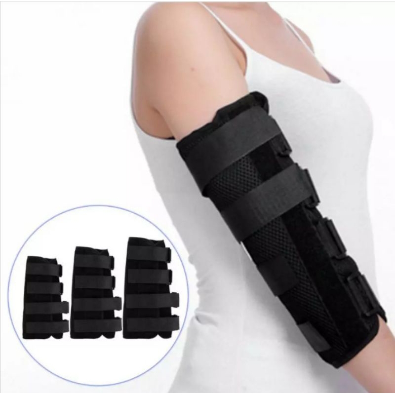 penyangga cidera lengan tangan / back slab arm / pelurus lengan siku / arm support / pain relief arm splint