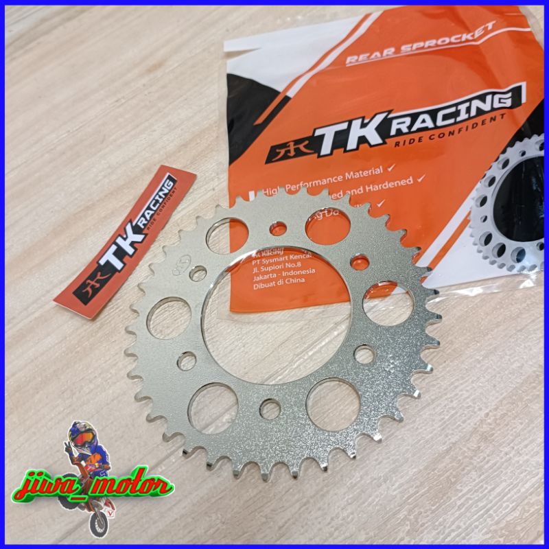 Gear belakang 415 TK racing / sss Vixion old new MX king Scorpio Byson R15 v1 V2 ukuran 34 35 36 37 