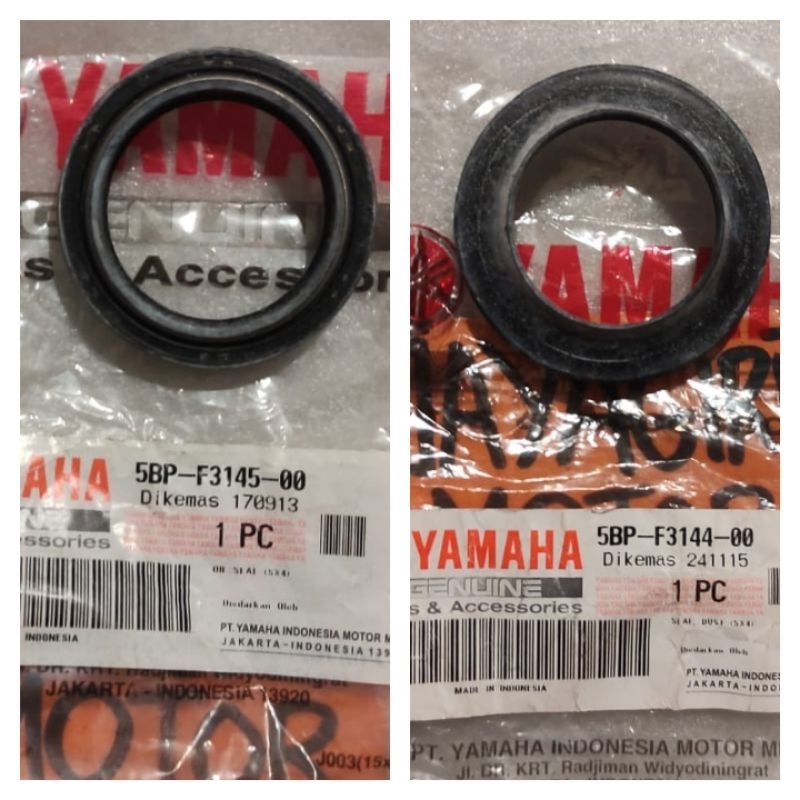 Seal Shock SCORPIO Yamaha 5BP YGP Shockbreaker Bosh As Bos Boss Bush Sil Bushing Karet Old New Lama 