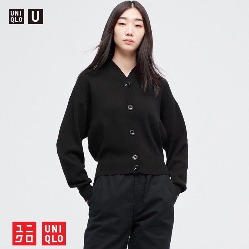 Cardigan Uniqlo U Needle (Reject/Cacat)