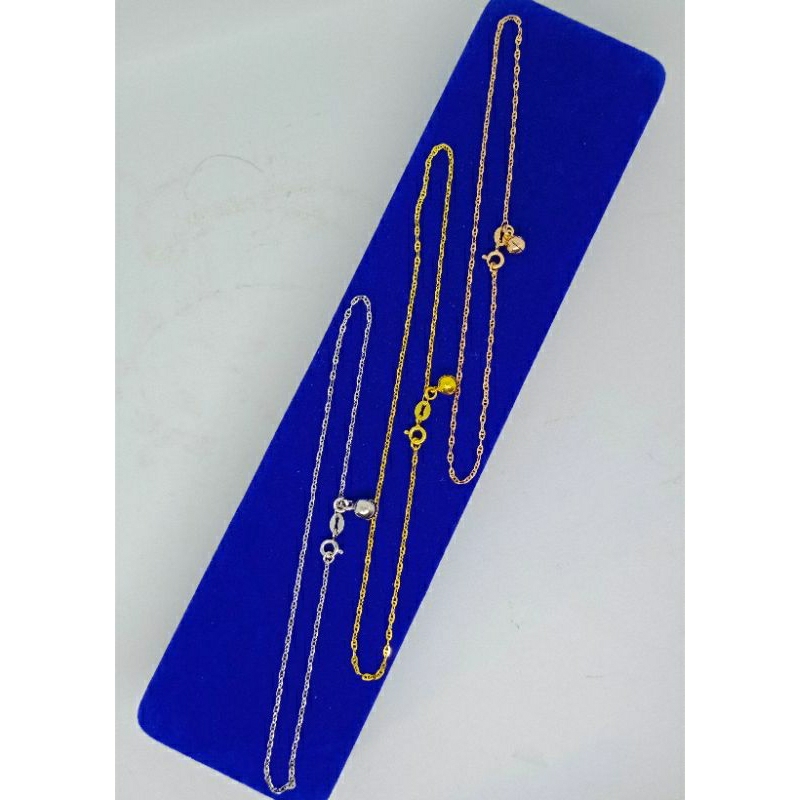 gelang kaki rantai mini carti*r+1bel/perak asli silver 925 lapis emas/perhiasan fashion wanita terbaru