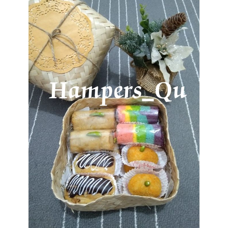 

Hampers besek ukuran medium 16cm