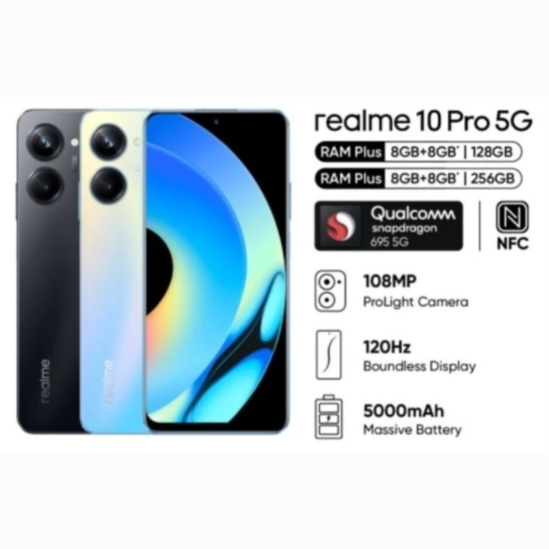 REALME 10 PRO PLUS PRO+ 5G 12/256 8/256 8/128 | REALME X3 12/256 Garansi Resmi Realme