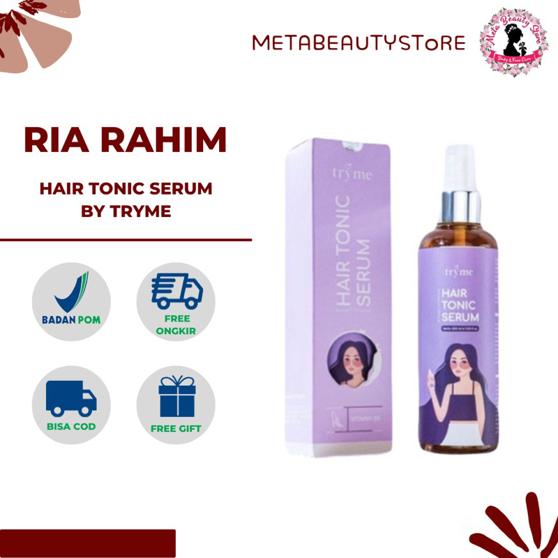 Hair Tonic Serum Tryme by Ria Rahim
