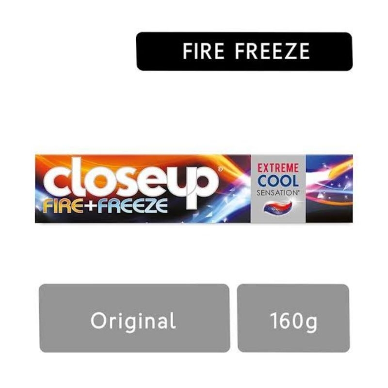 Closeup Fire + Freeze Extreme Cool Sensation 160gr