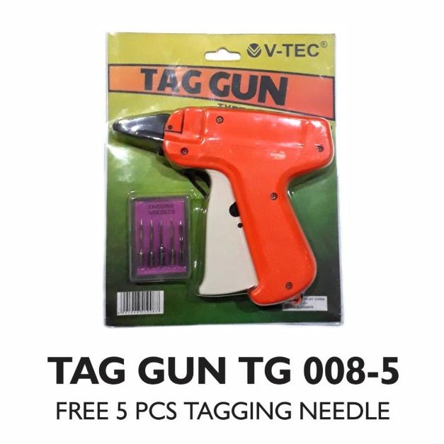 

Alat Tembakan Baju Vtec TG-008 Tag Gun Pin Label Harga Baju Bandrol