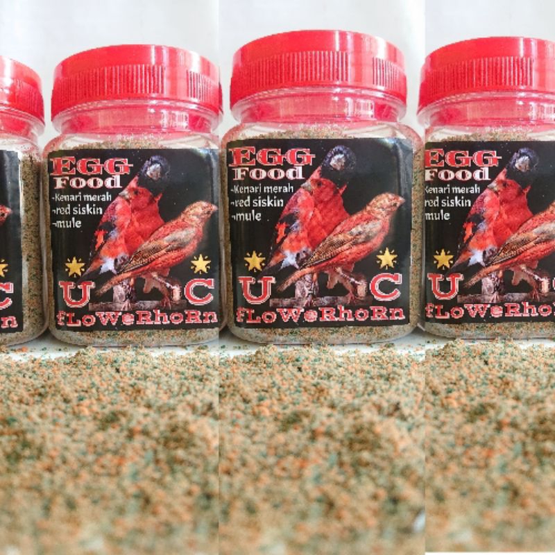 EGGFOOD kenari merah red siskin mule