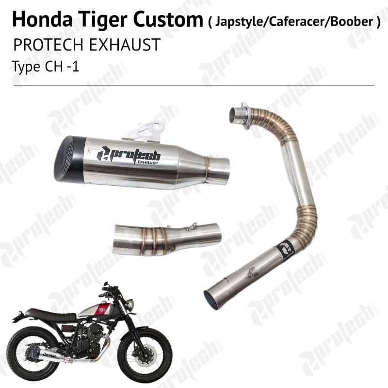 Honda GL / Tiger / Megapro — CH-1 · Black — foto 4