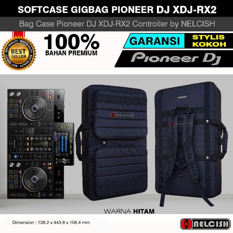 Tas Softcase Gigbag Pioneer Dj Xdj Rx2 Controller Bag Case DJ Warna Hitam by NELCISH