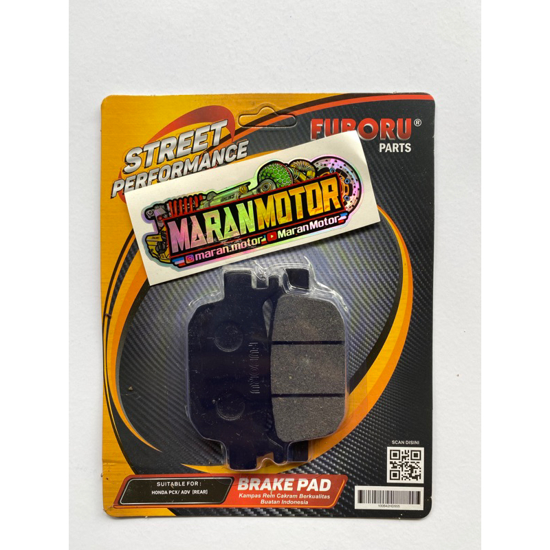 BRAKE PAD PCX / ADV REAR MERK FUBORU