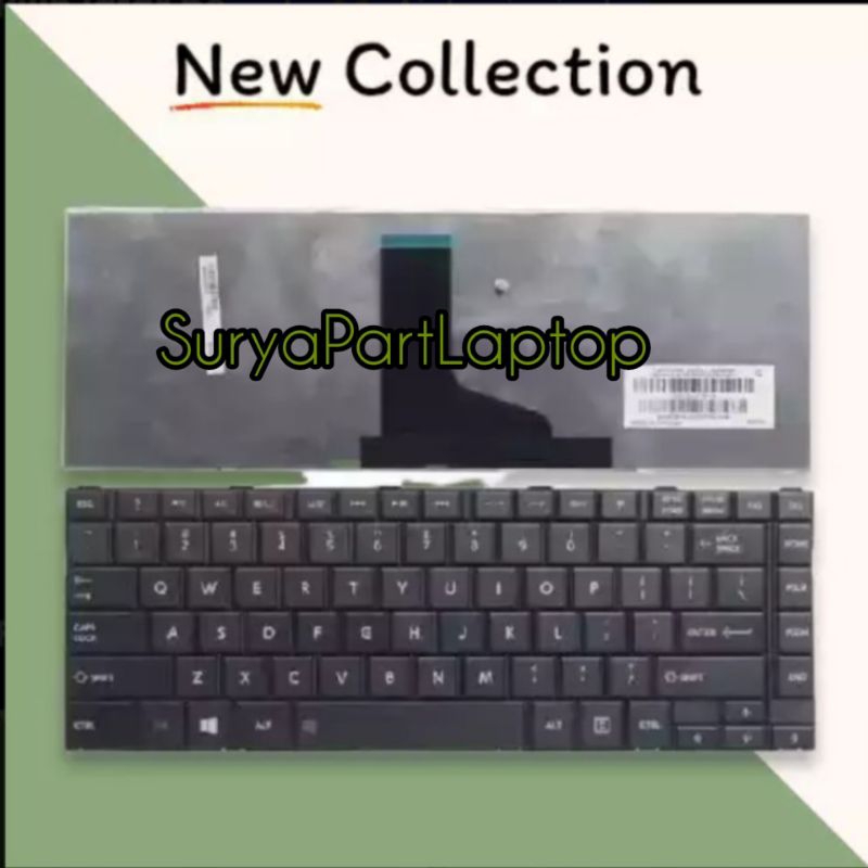 Keyboard Original Laptop Toshiba Satellite C800 C800D c840