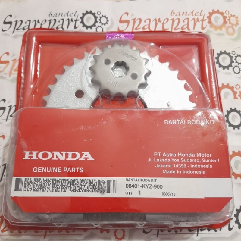 gear set supra x 125 helm in gear paket satu set Supra x 125 helm in