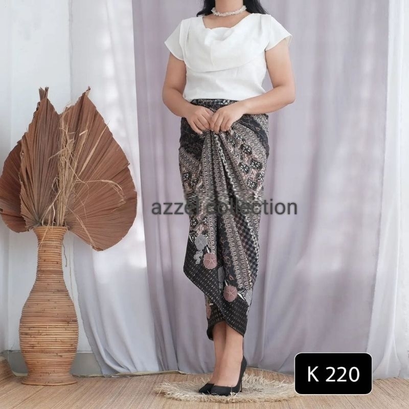 rok lilit batik / rok lilit batik wanita modern / rok lilit batik wanita modern jumbo/ motif hanna