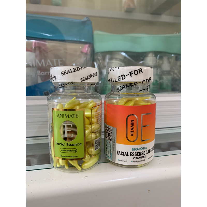 ANIMATE FACIAL ESSENCE SOFTGEL CAPSULE - VITAMIN ANIMATE ORIGINAL BPOM