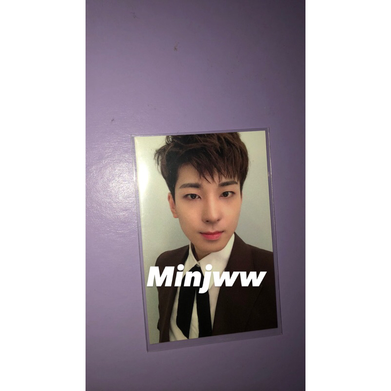 BROADCAST PHOTOCARD // GONGBANG FEAR WONWOO