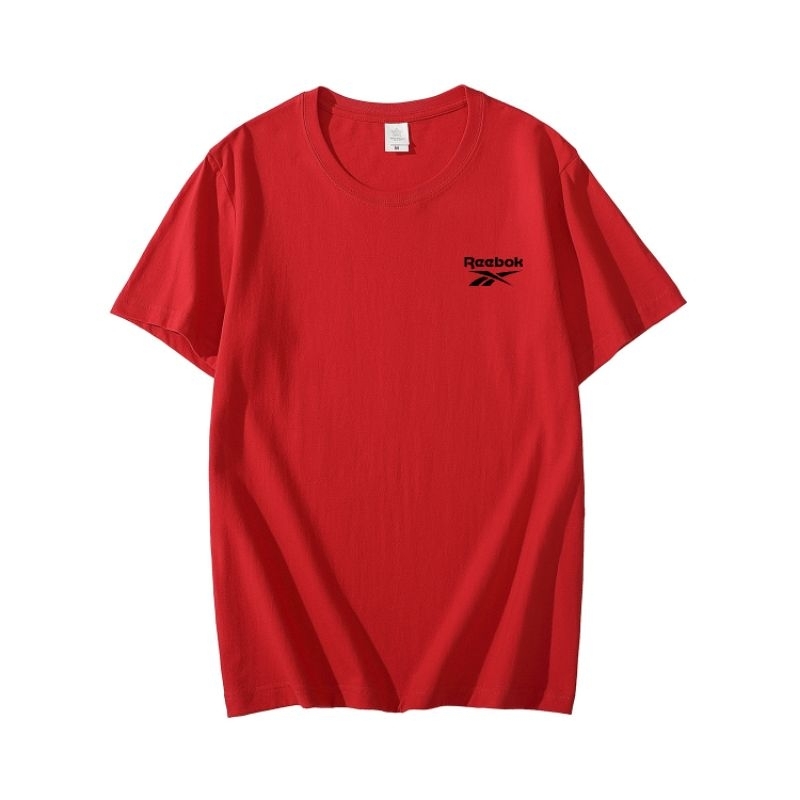 Kaos Pria Reebok Baju Oblong Pria wanita lengan Pendek Pakaian Atasan Dewasa Unisex Tshirt Cowok Cewek Distro Cod
