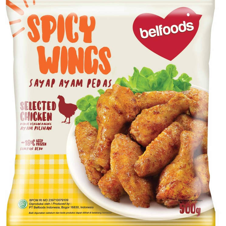 Belfoods Favorite Spicy Wing 500gr