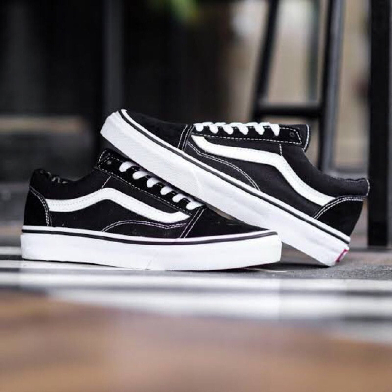 vans oldskool premium sepatu sneakers pria wanita casual