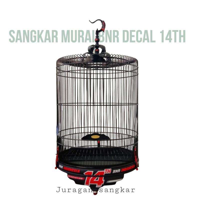 SANGKAR KANDANG MURAI BNR DECAL 14TH