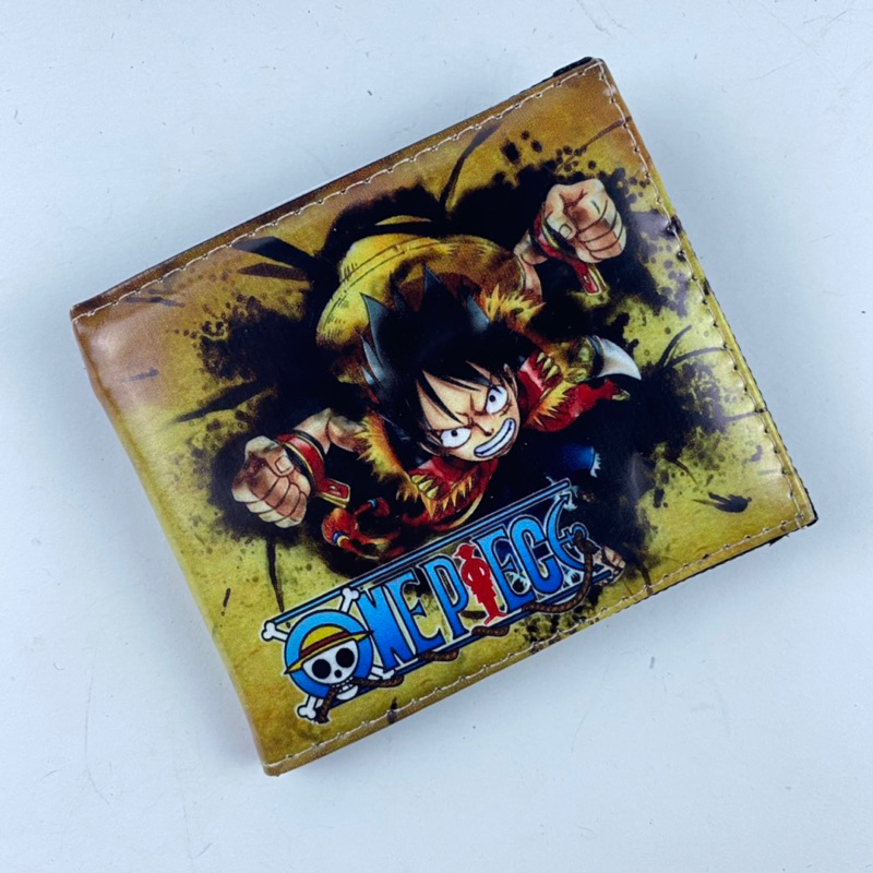 DOMPET ANAK ANAK KARAKTER ONE PIECEE SUPERHERO POWER DOMPET ANAK LAKI LIPAT DOMPET ANAK COWOK