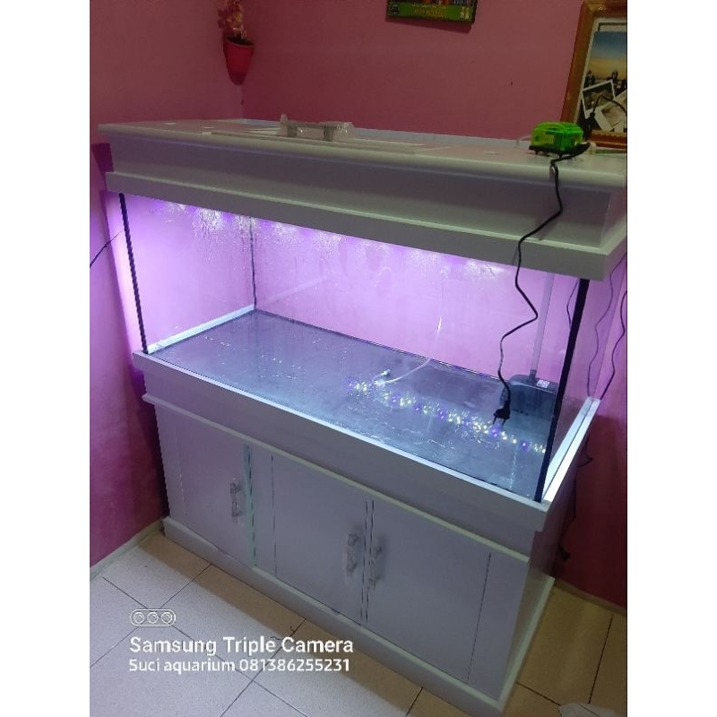 kabinet aquarium 120x50x50 8mm top filter