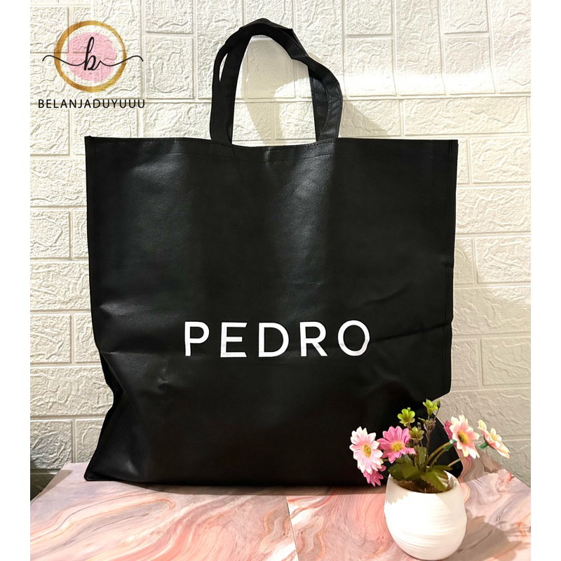 Tote Bag PEDRO Jumbo Muat Box Sepatu ( READY JKT )