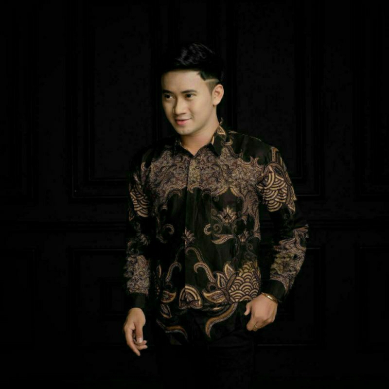 Kemeja batik pria / kemeja batik pria modern / kemeja batik stylish