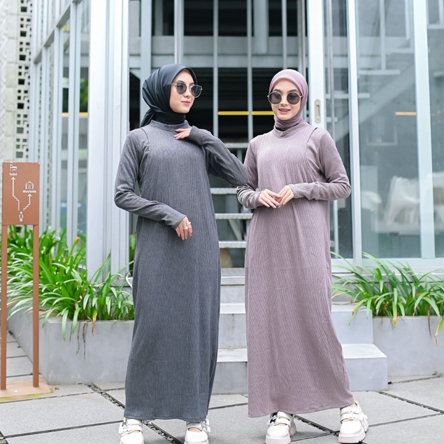 Riby Long Bodycon Inner Daily Busui Friendly By Proudyhijab