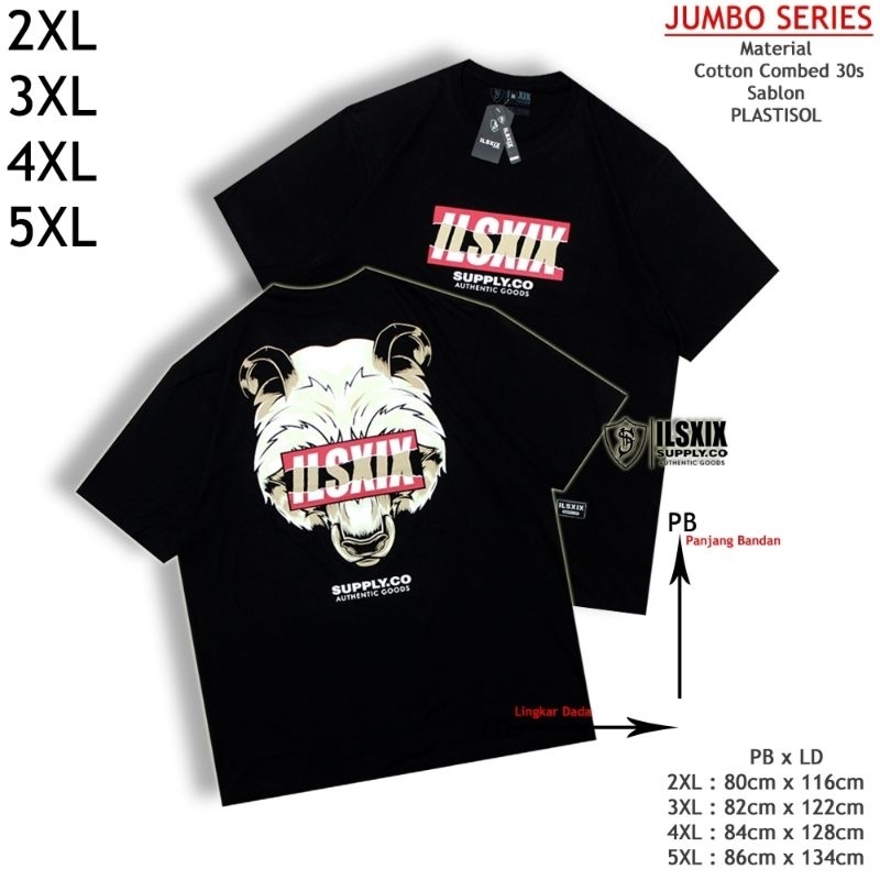 Kaos Jumbo Wanita Pria kaos big size XXL XXXL XXXXL XXXXXL  / Baju Pria Jumbo / Tshirt Kaos jumbo Pria 2XL 3XL 4XL 5XL (023)