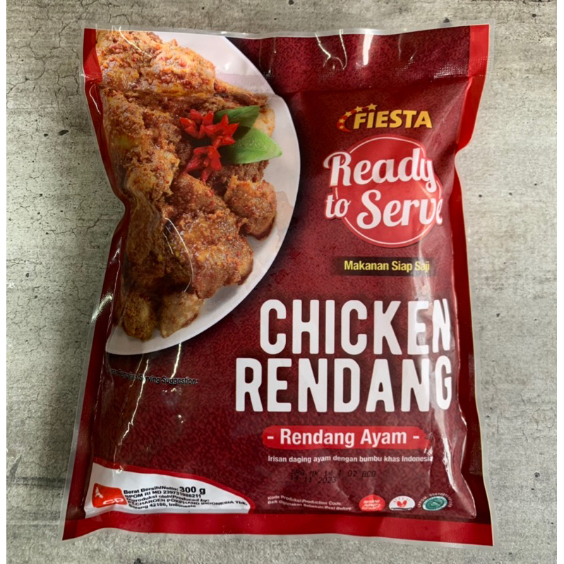 

Fiesta Chicken Rendang 300gr