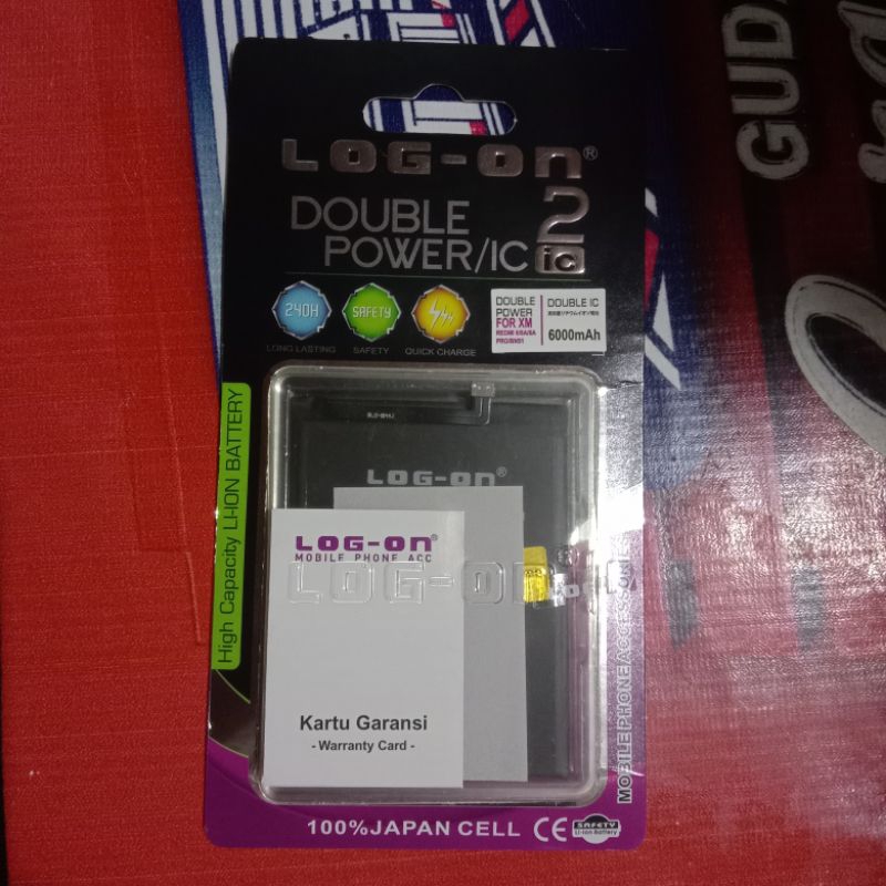 BATERAI LOG ON XIAOMI REDMI 8/8A/8A PRO/BN51 DOUBLE POWER IC