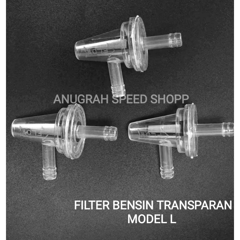 [COD] FILTER BENSIN MODEL L TRANSPARAN FILTER SARINGAN SELANG BENSIN TIPE MAGNET KRAN BENSIN KUNINGA