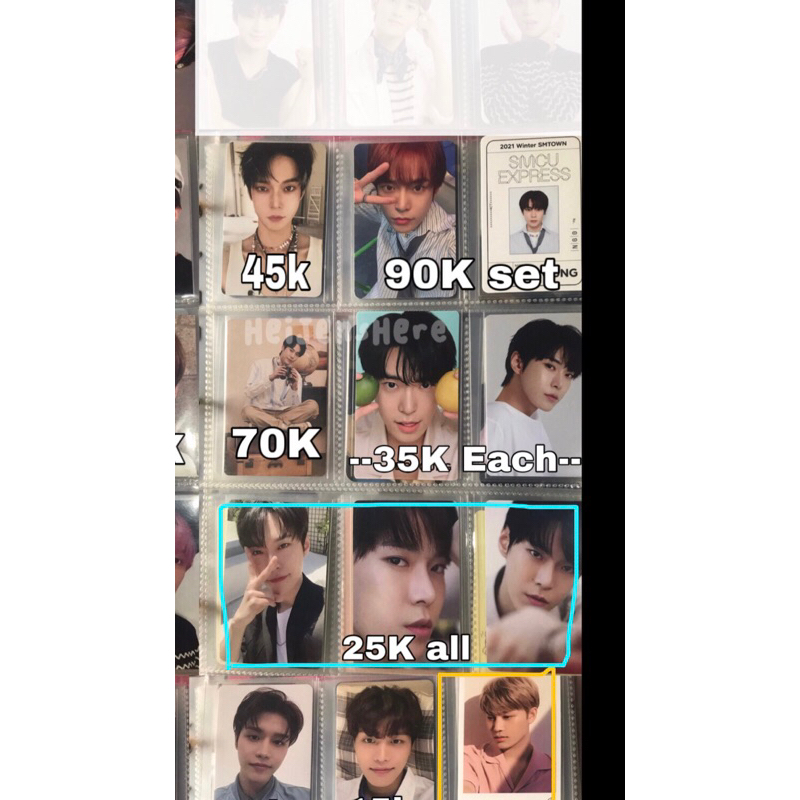 Photocard official Doyoung natrep chatarsis dicon smcu photopack