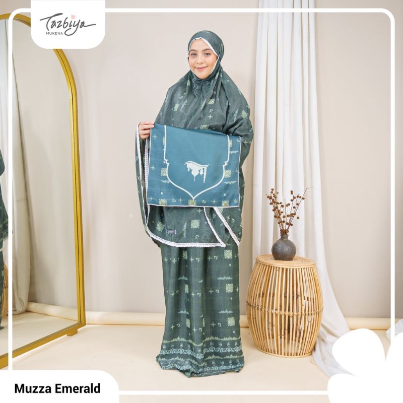 MUKENA TAZBIYA TRAVEL MUZZA SET SEJADAH 2IN1 SERIES ALLSIZE