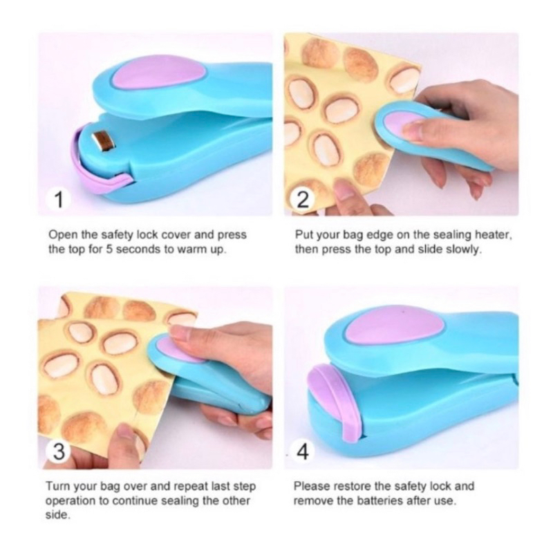 Alat Perekat Plastik Elektrik / Hand Sealer Portable PR069
