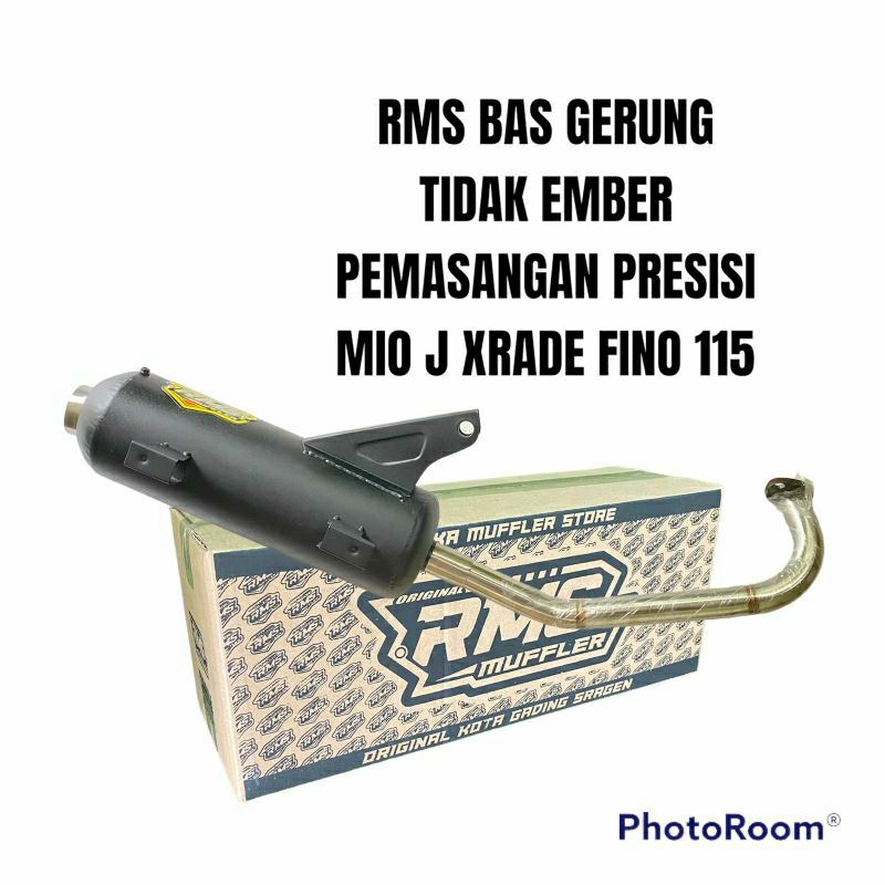 COPY CMS FINO 115 MIO J X RADE BAS GERUNG HALUS TUDAK EMBER RMS MUFFLER ORIGINAL