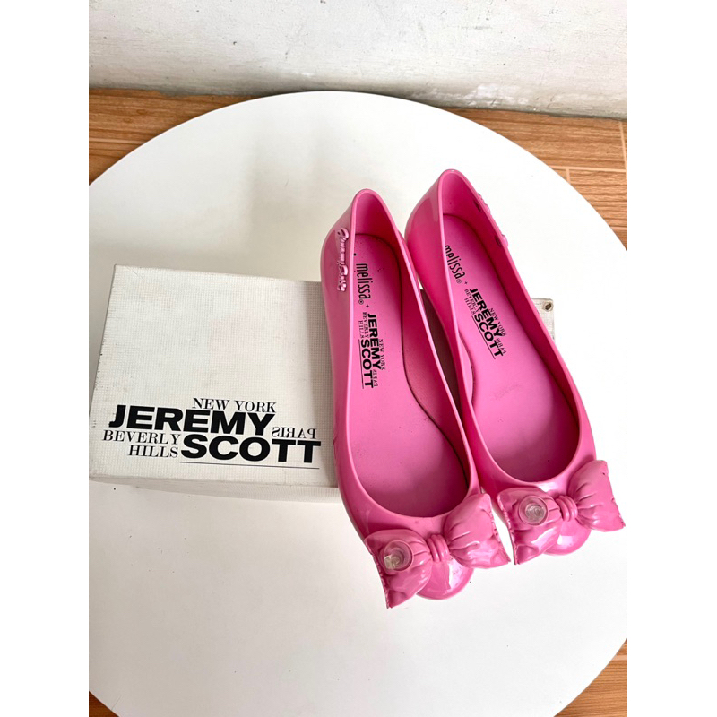 MELISSA peace love X Jeremy Scott PINK