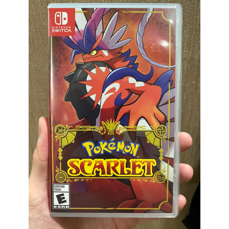 Nintento Switch Kaset Pokemon Scarlet Second