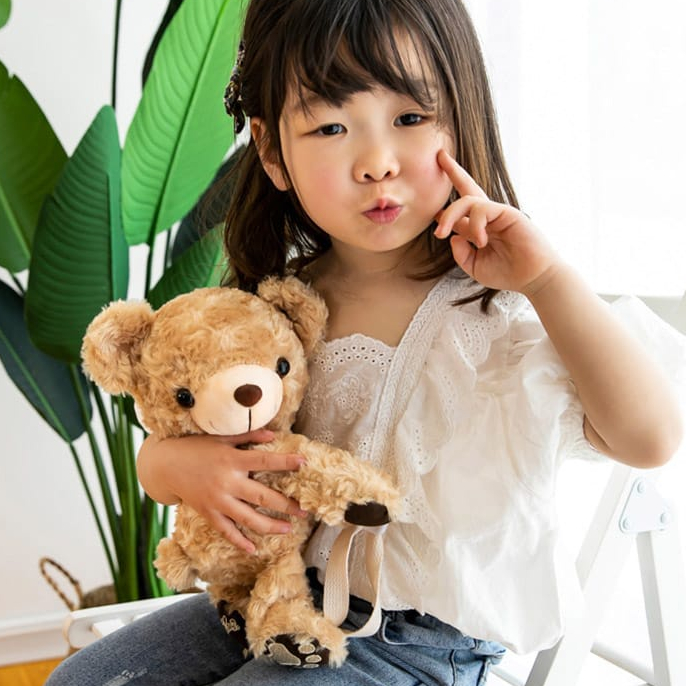 (pb6_shop)as Selempang Boneka teddy bear Sekolah Anak Karakter Zoo Edition/ Tas Ransel Boneka Beruang Lucu Terbaru Kekinian Tas Ransel Wanita Murah/Tas Bahu Fashion