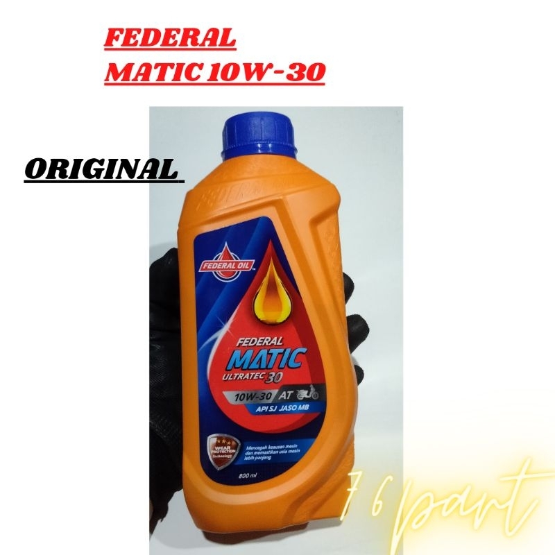 Oli Mesin Federal Matic (Original 100%)